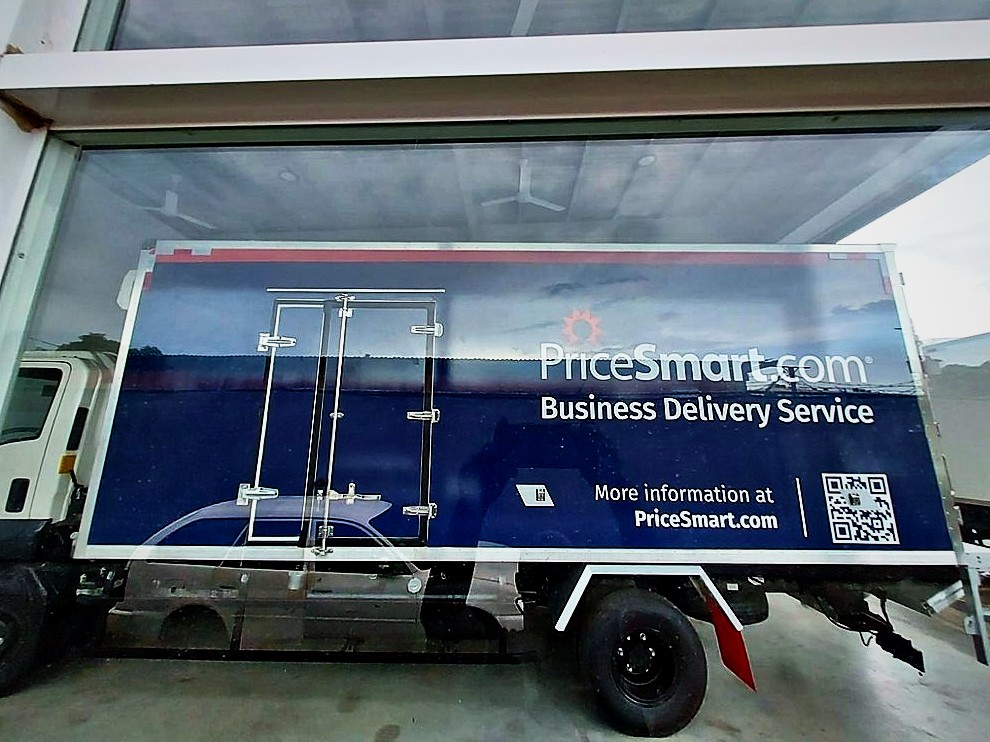 Delivery truck graphics · PriceSmart
