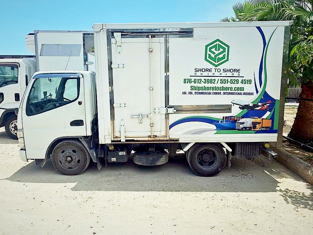 Box truck graphics · Shore to Shore Shipping