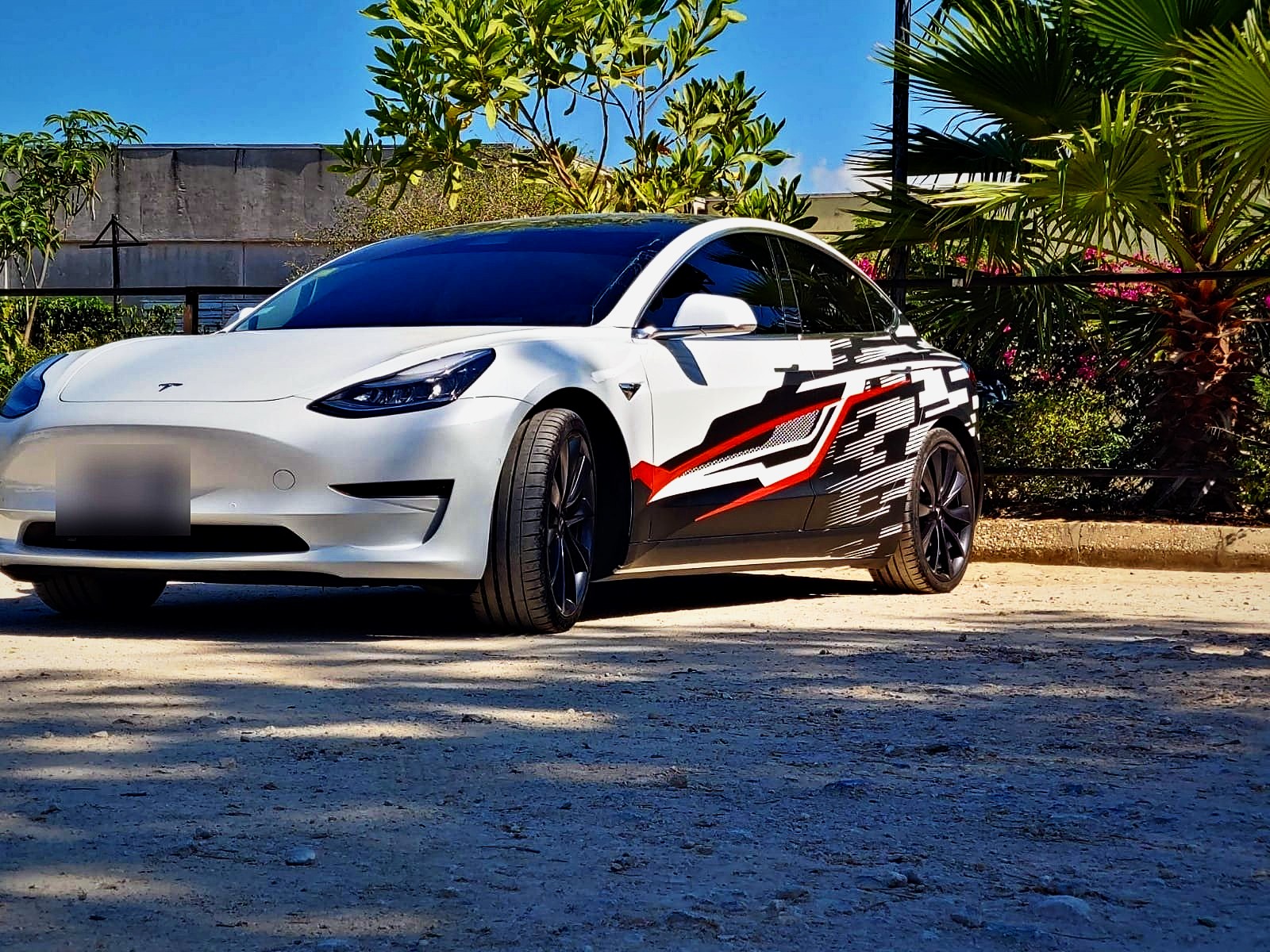 Part wrap · Tesla Model 3