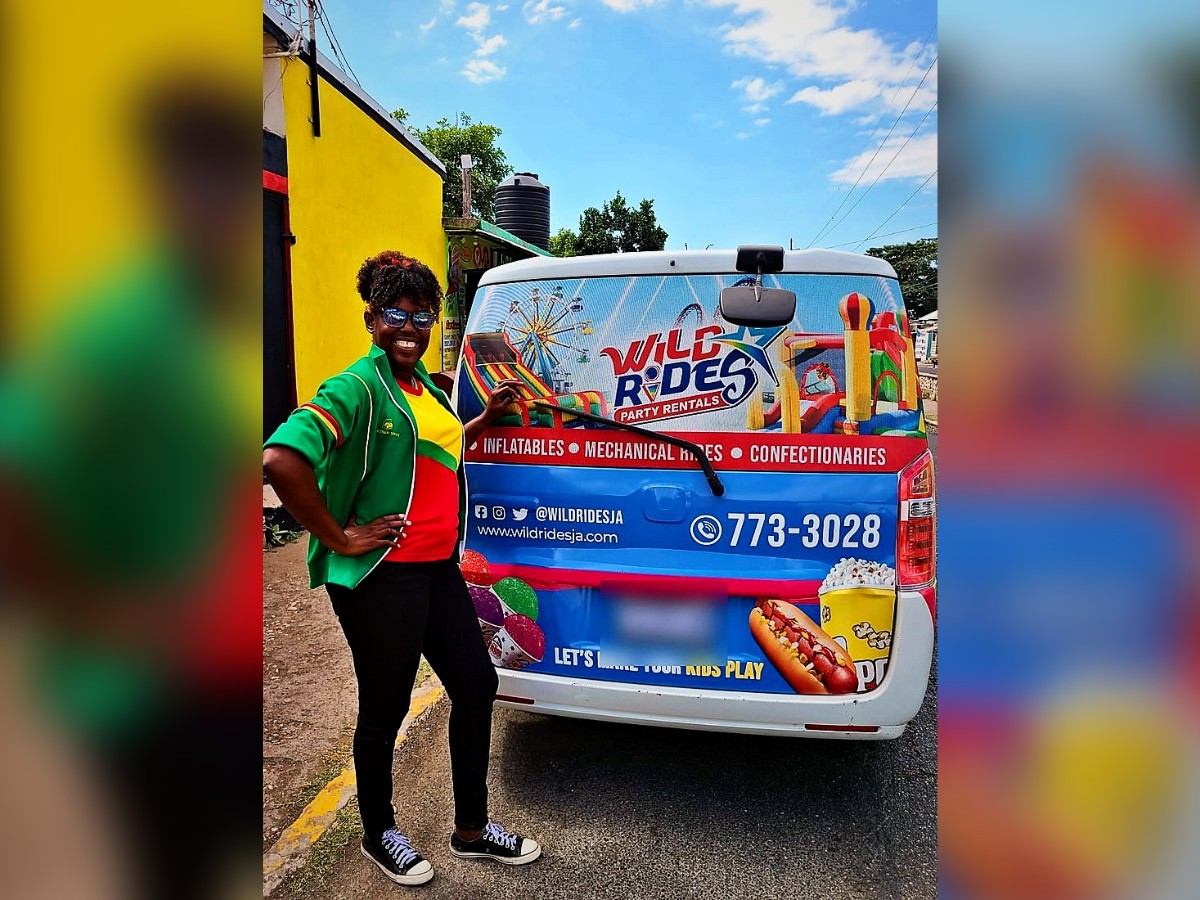 Van rear wrap · Wild Rides