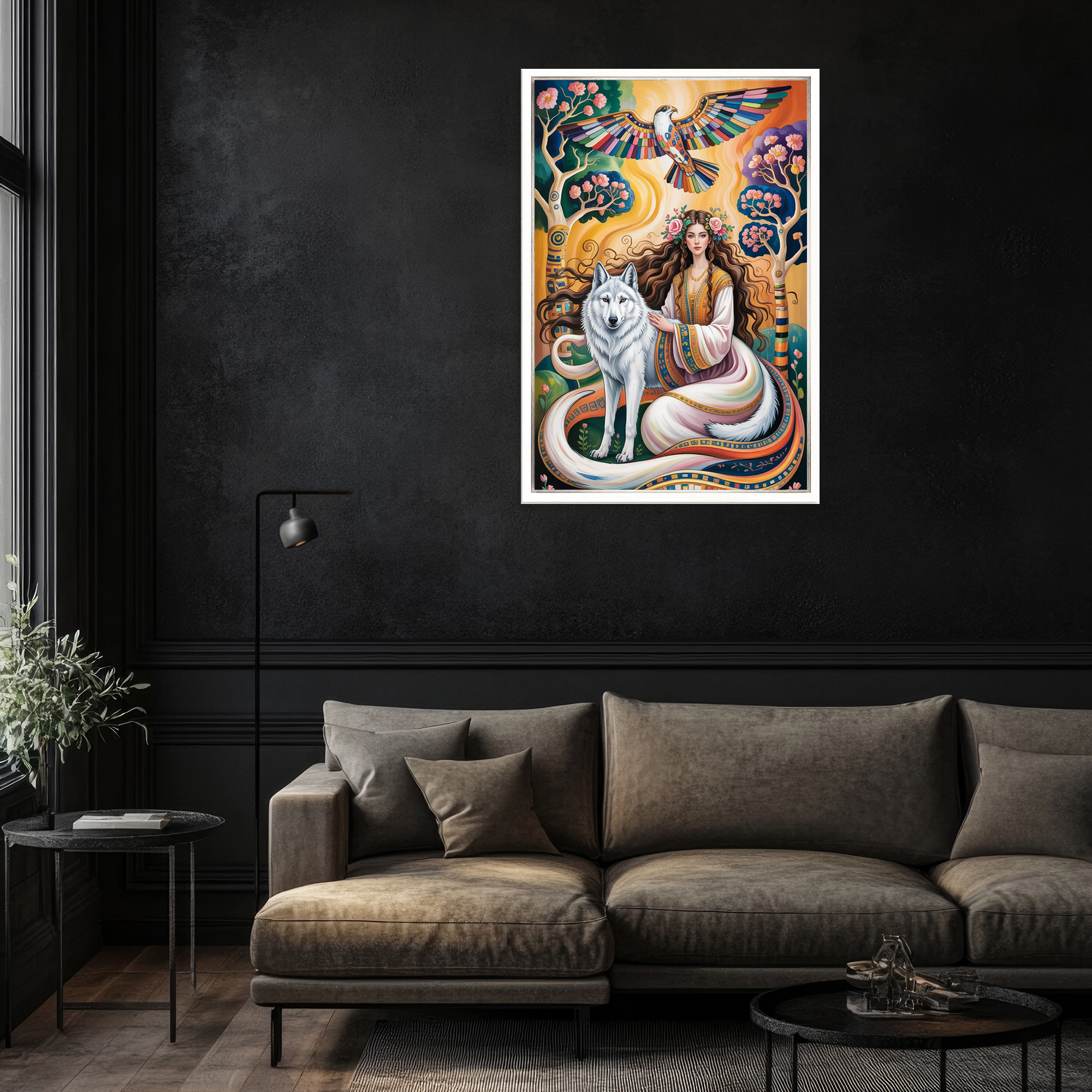 AI Art Framed Canvas Prints