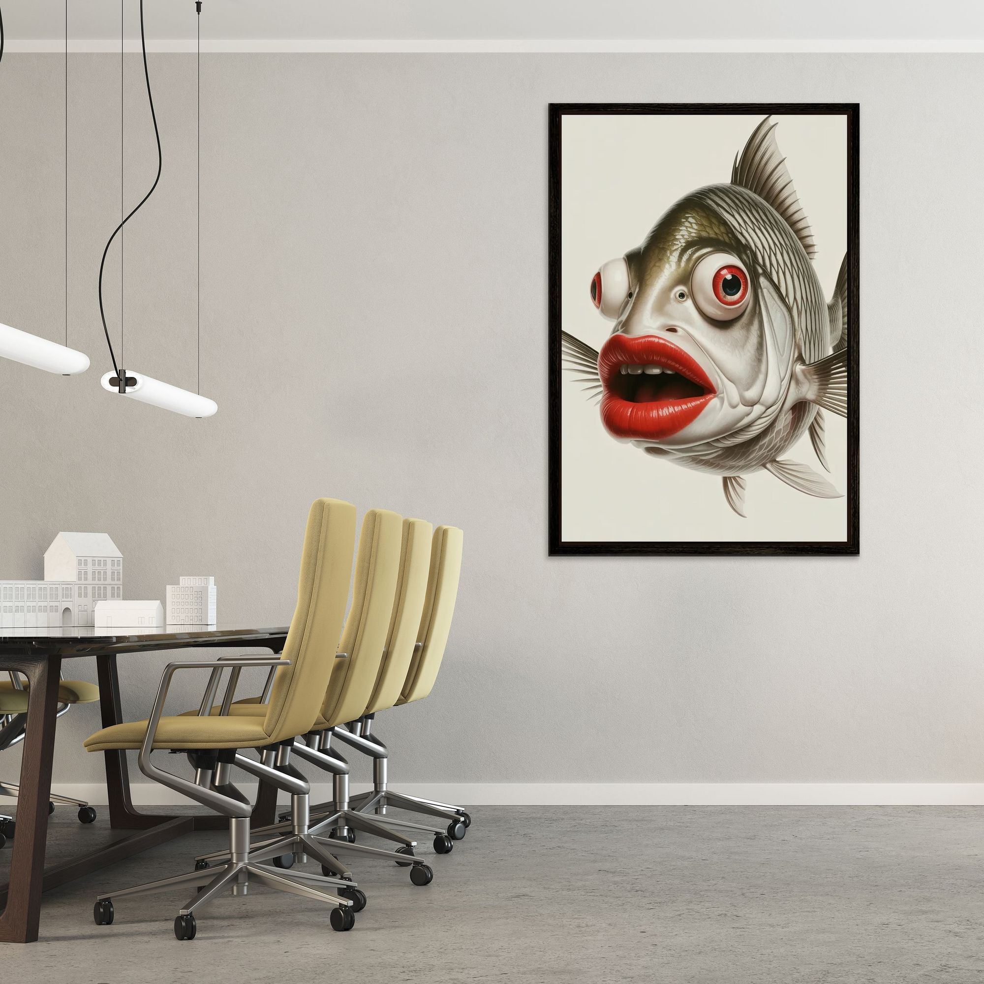 AI Art Framed Canvas Prints 8