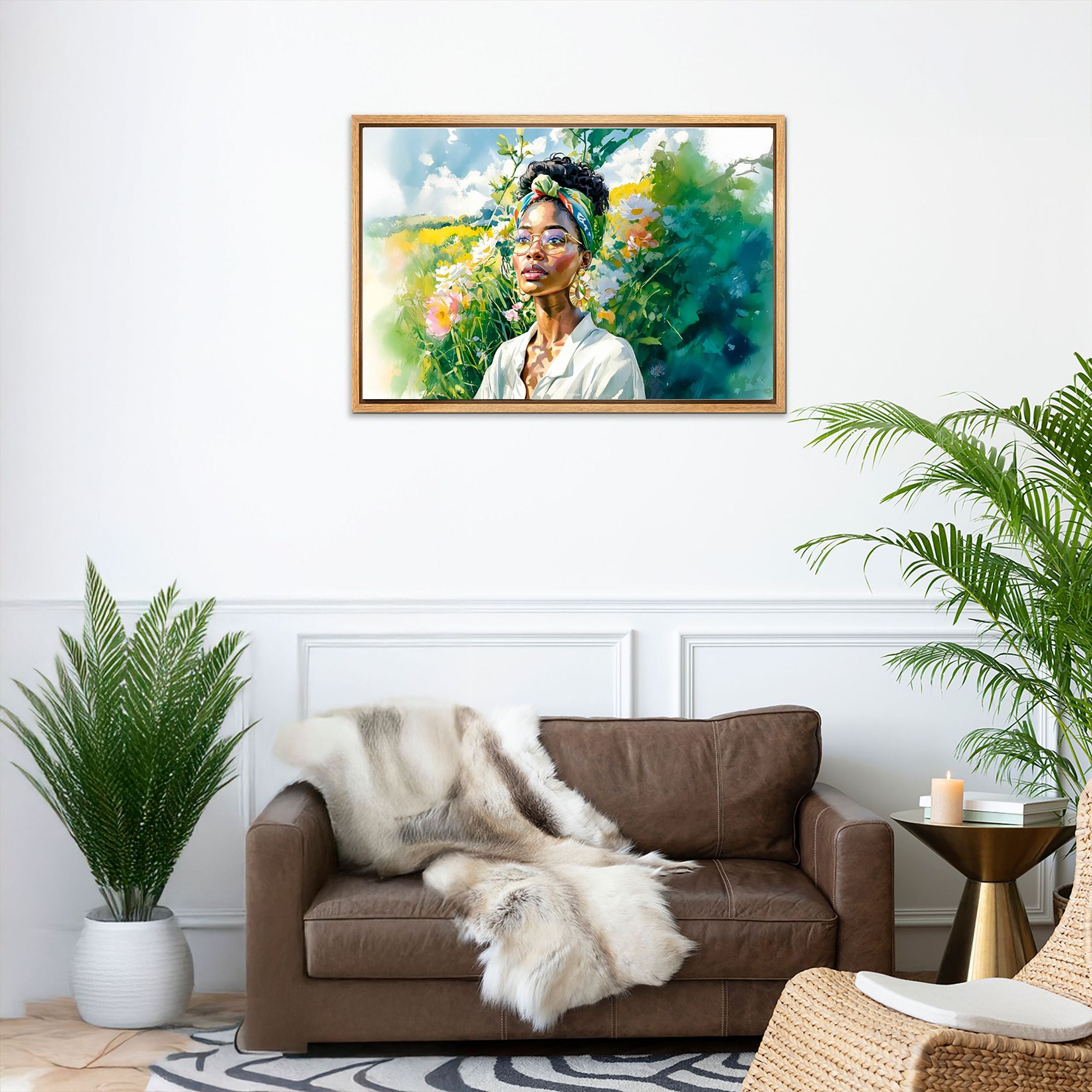 AI Art Framed Canvas Prints 5