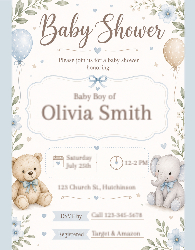 Baby Shower Invite