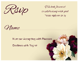 Wedding RSVP