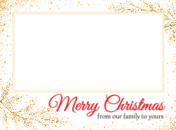 Christmas cards for photo