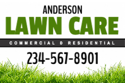 Grass Border Sign