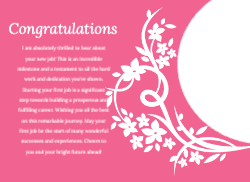 Congratulations Card