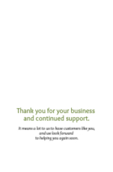 Thank You - Sunset