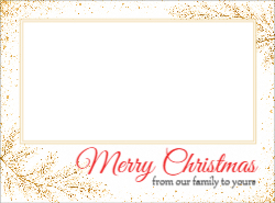 Christmas cards for photo