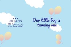Birthday Invite