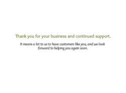 Thank You - Sunset