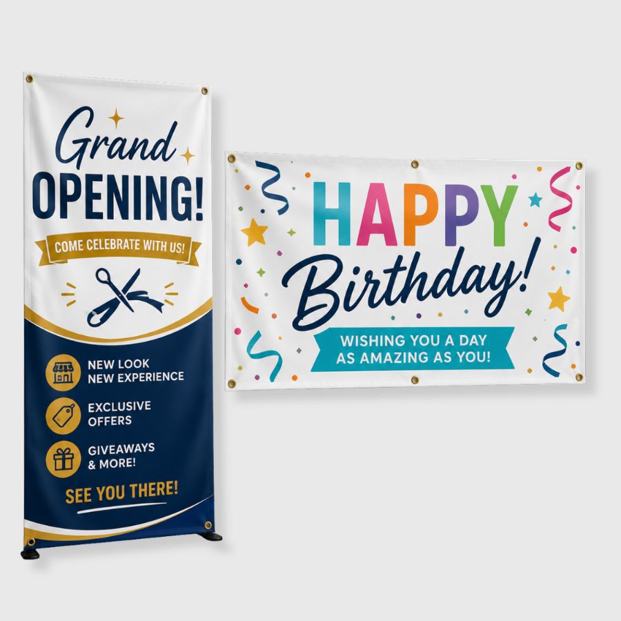 Banner Full color horizontal banner