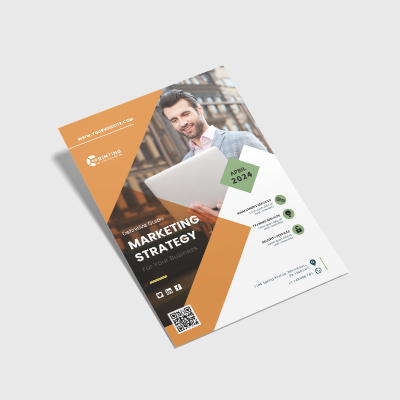 full color printed flyer