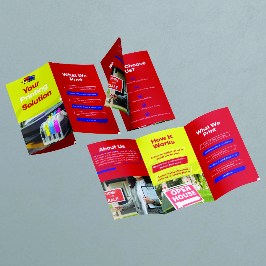 Brochures Tri Fold