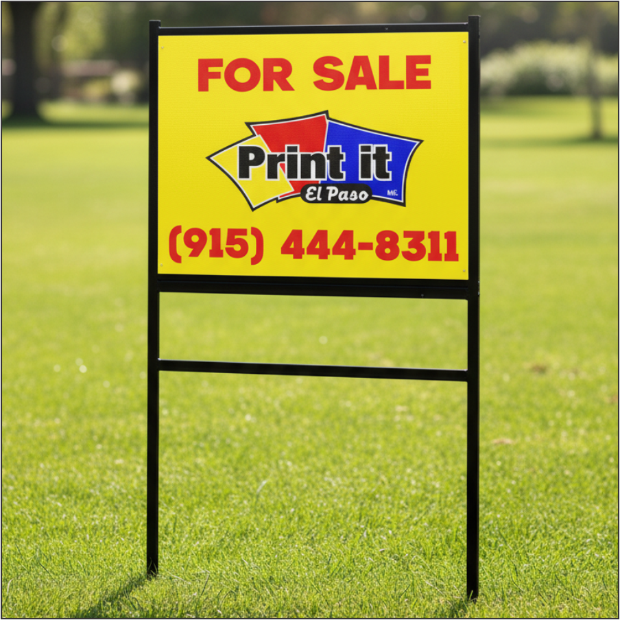 Banners para letreros de jardín 2