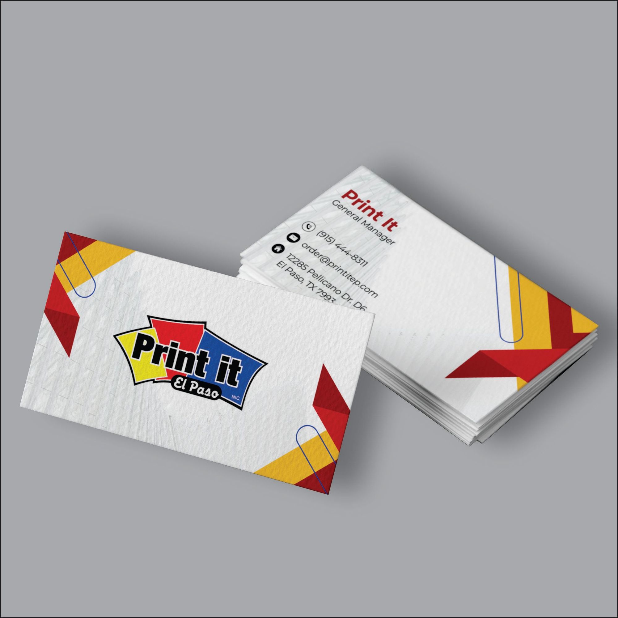 Tarjetas de presentación estándar 1