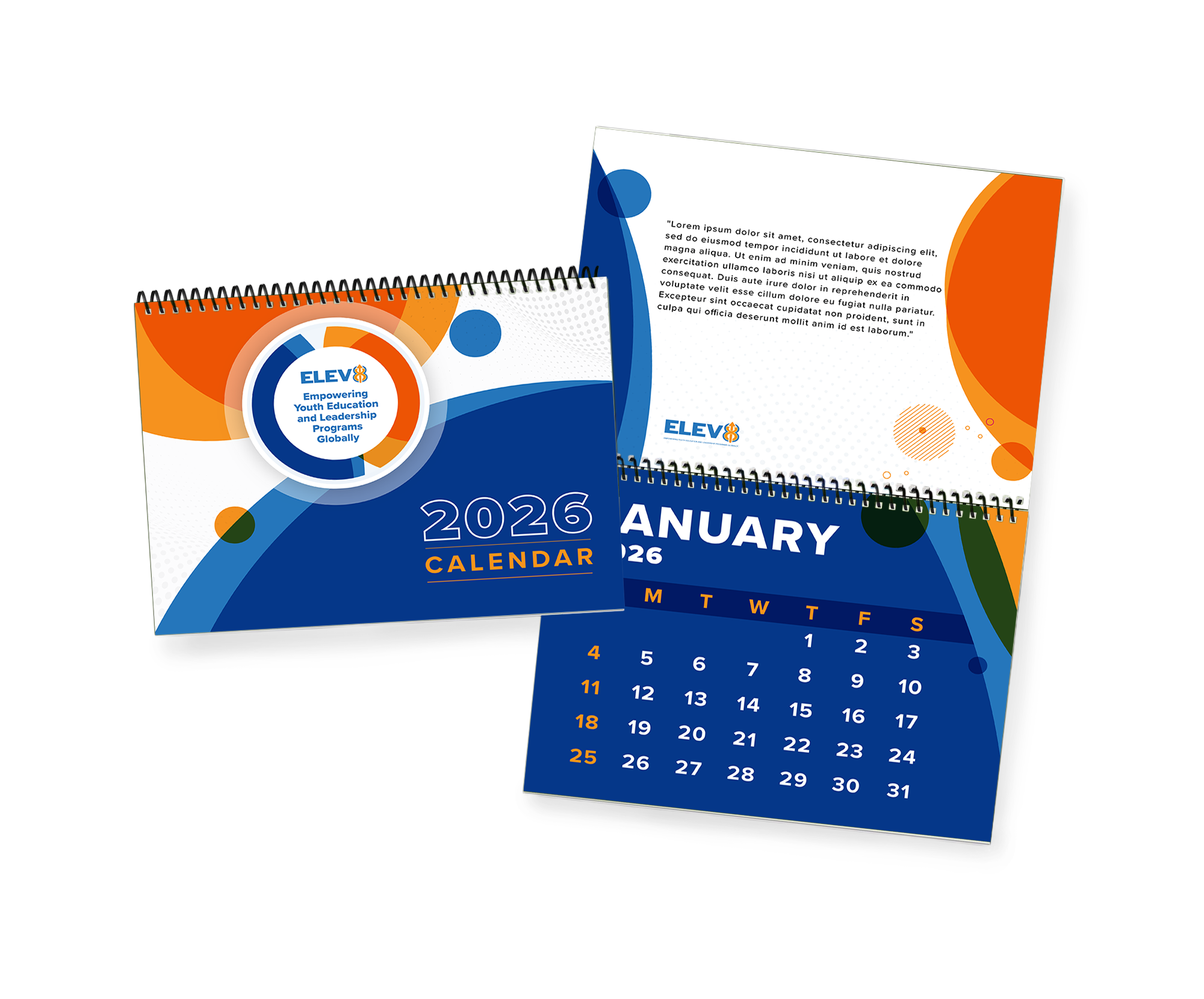 Spiral-Bound Wall Calendars