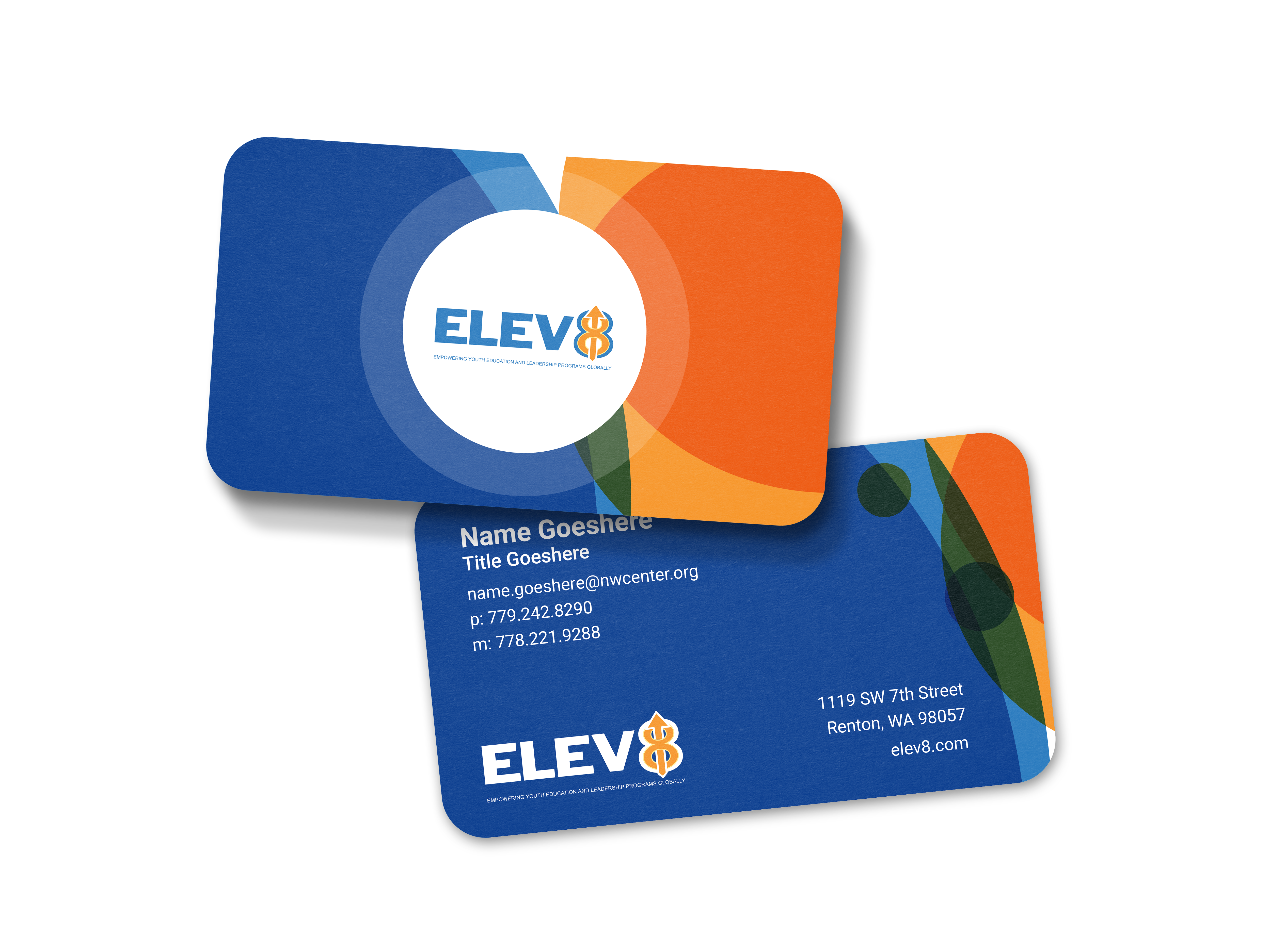 Round Corner Business Cards