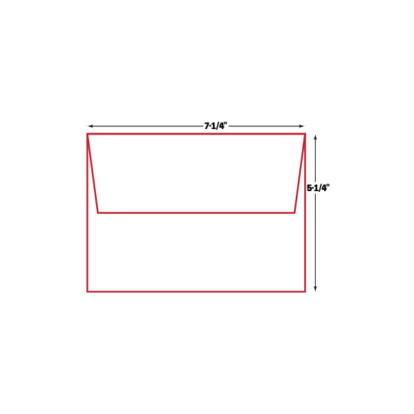 thumbnail image 2 of Selectmore A2 A6 A7 60# Premium Lime Green Announcement Envelopes – Made In USA (Various Quantities) 2 of 6