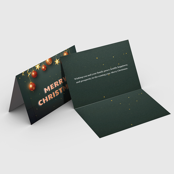 Metallic Foil Greeting Cards Custom Akuafoil greeting cards with metallic foil finish