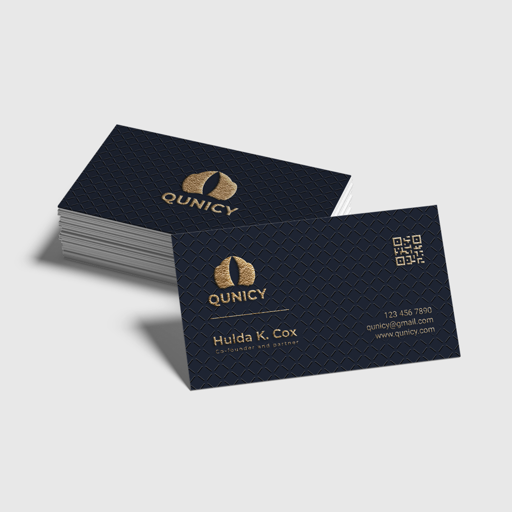 Dual Raised Business Cards