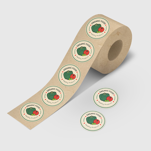 Eggshell Felt Roll Labels Eggshell felt roll labels with premium textured finish