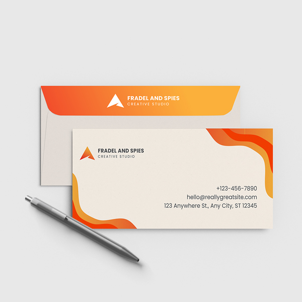 Natural Envelopes Custom natural envelopes on premium uncoated paper