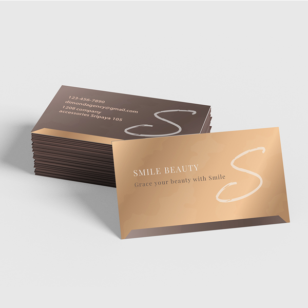 Silk Business Cards Silk business cards with smooth premium finish