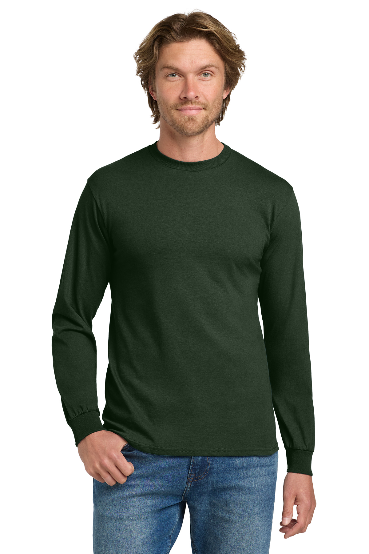 Gildan® Heavy Cotton™ 100% Cotton Long Sleeve T-Shirt 8