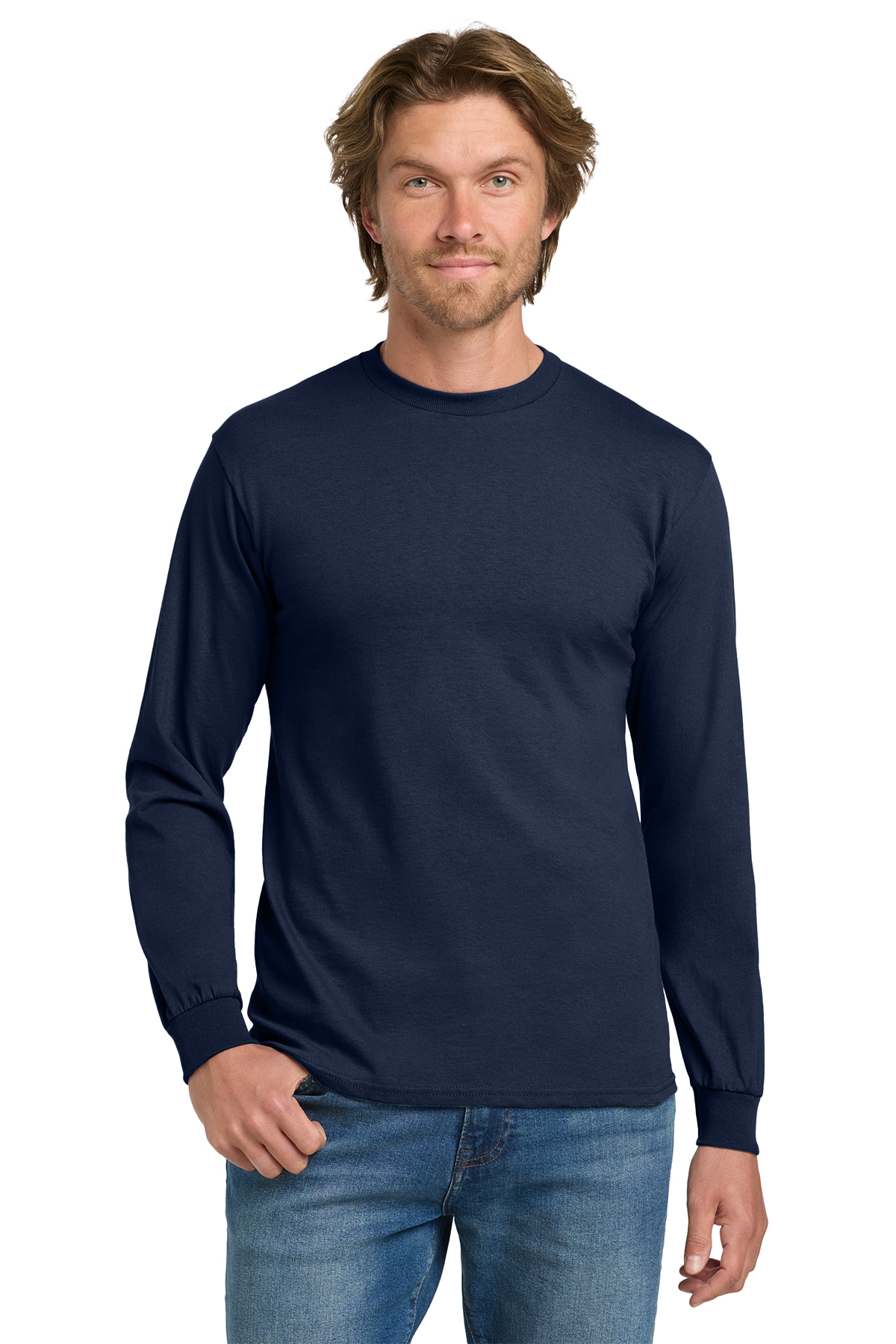 Gildan® Heavy Cotton™ 100% Cotton Long Sleeve T-Shirt 4