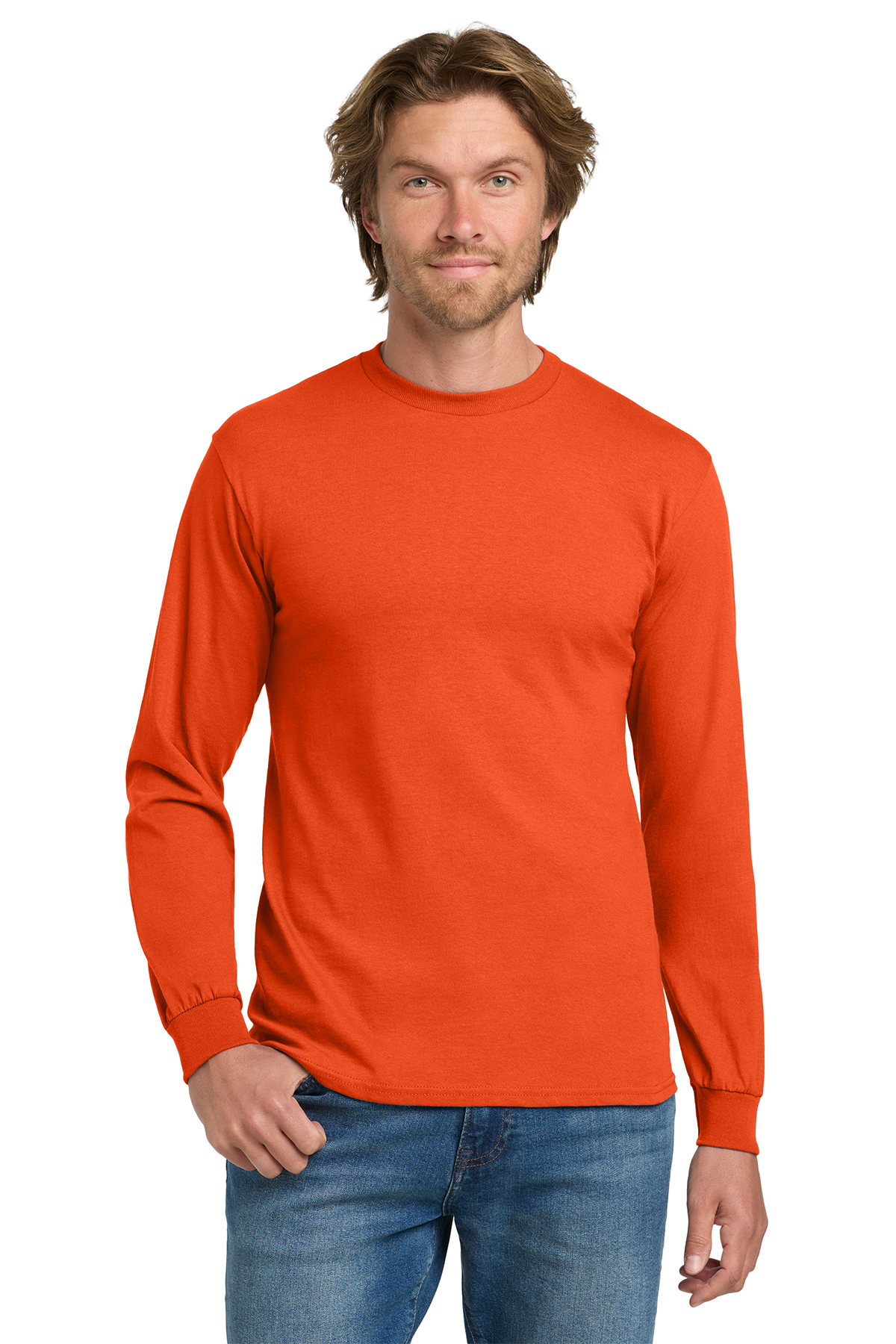 Gildan® Heavy Cotton™ 100% Cotton Long Sleeve T-Shirt 10