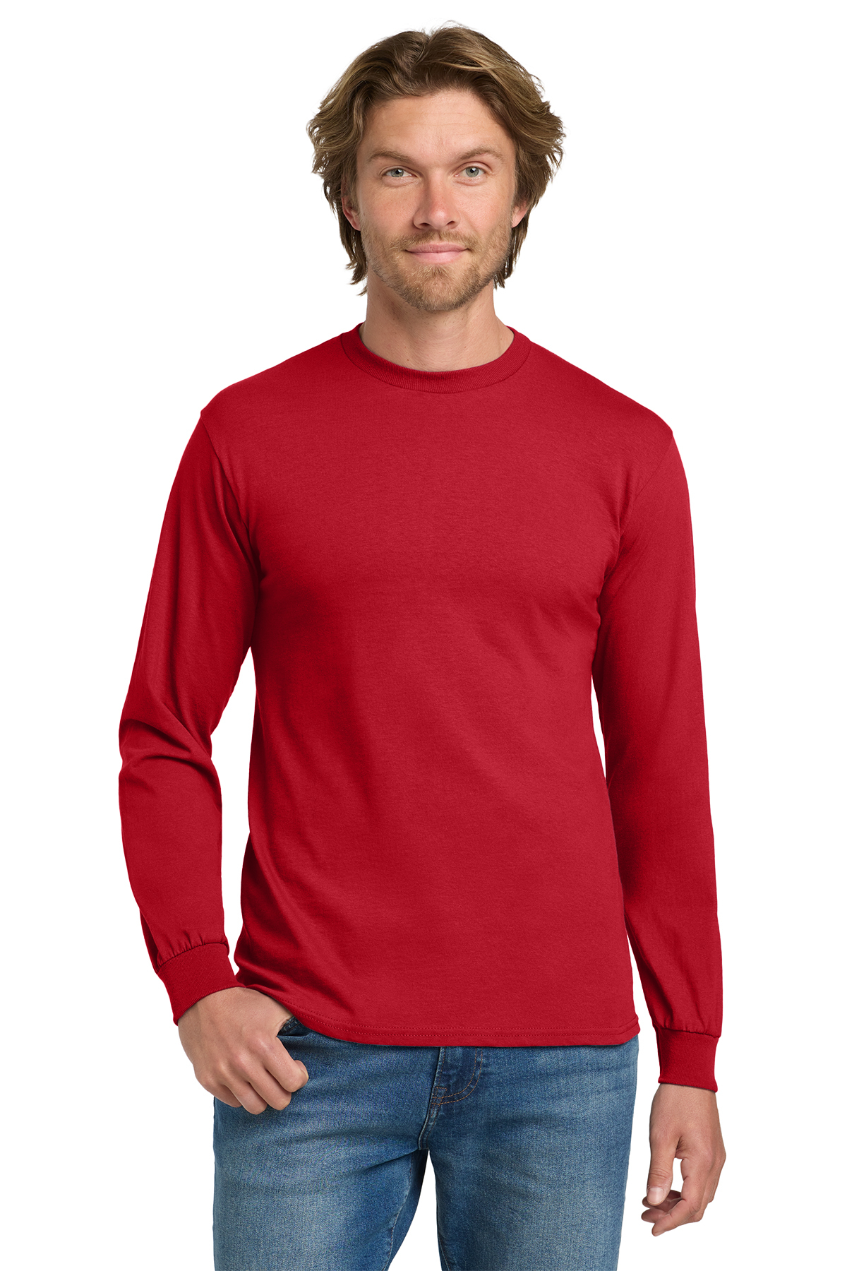 Gildan® Heavy Cotton™ 100% Cotton Long Sleeve T-Shirt 7
