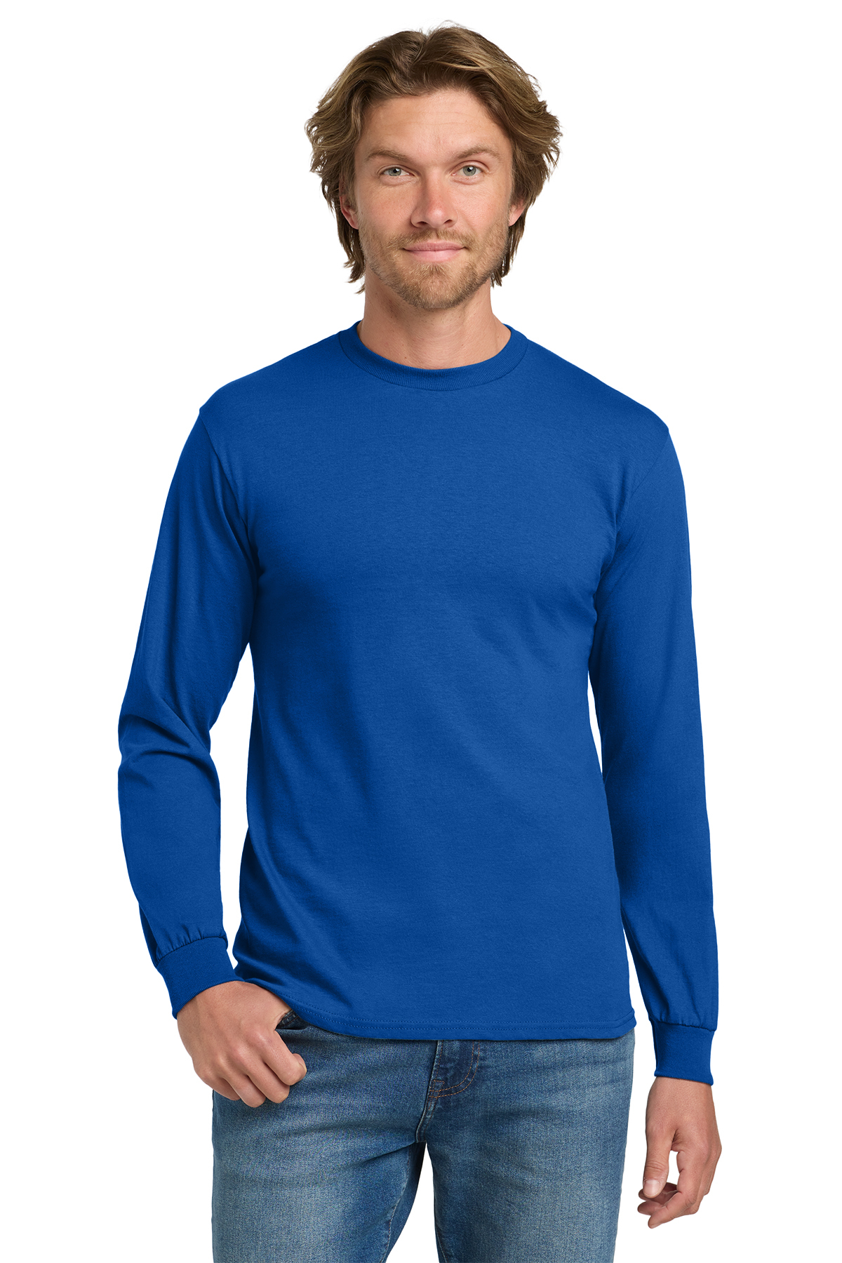Gildan® Heavy Cotton™ 100% Cotton Long Sleeve T-Shirt 6