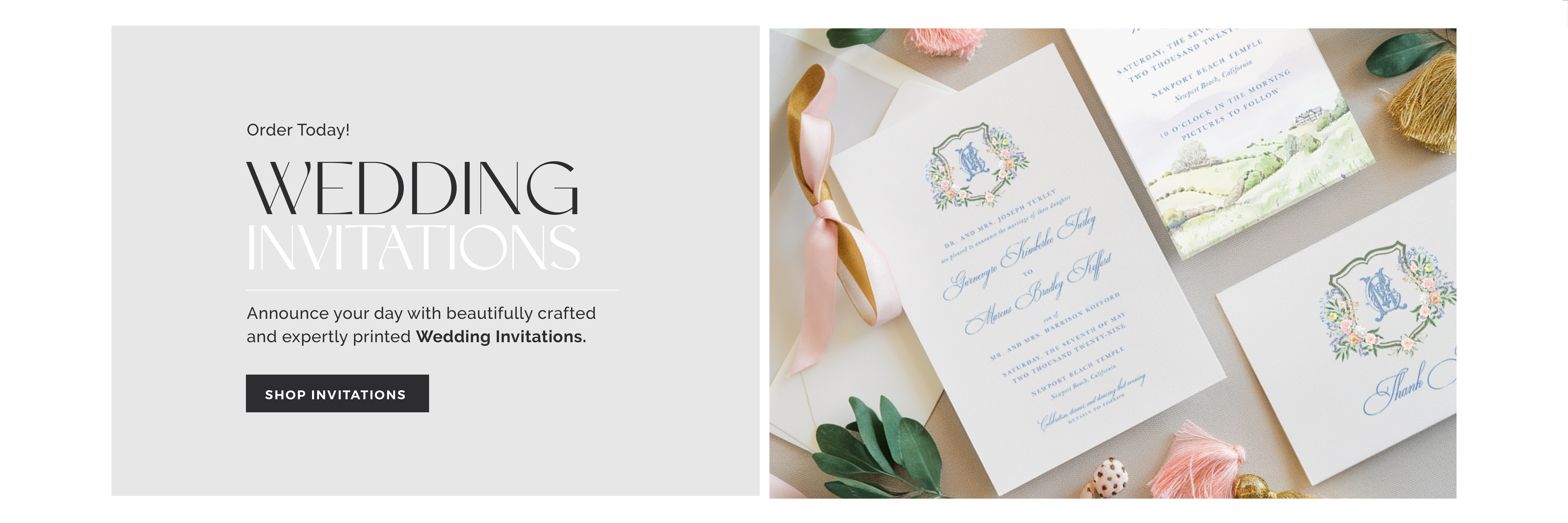 Wedding Invitations Banner