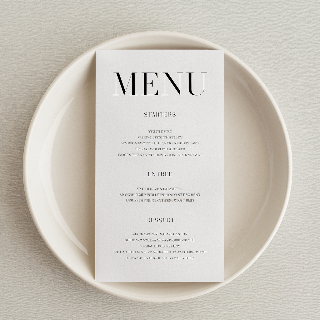 Menus