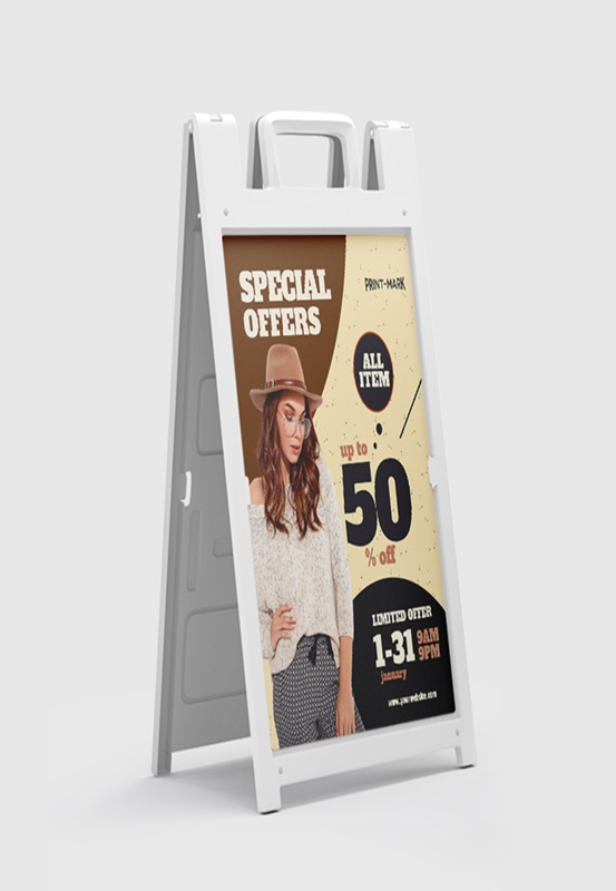 A-Frame with 2 Inserts