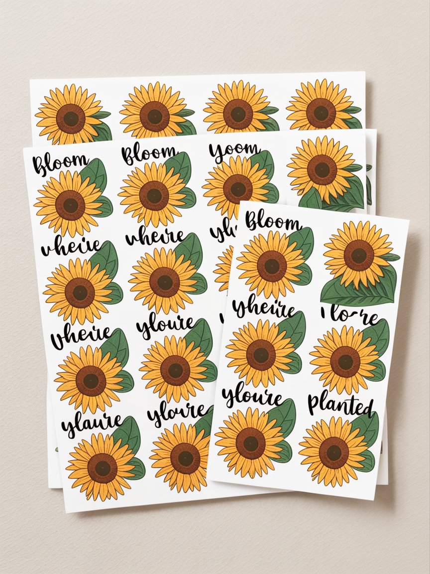 Paper Sticker Sheet 1