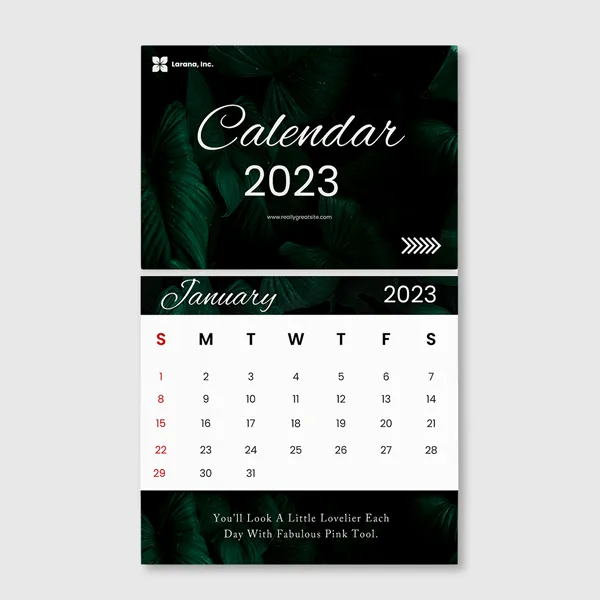 8.5x11 Calendars