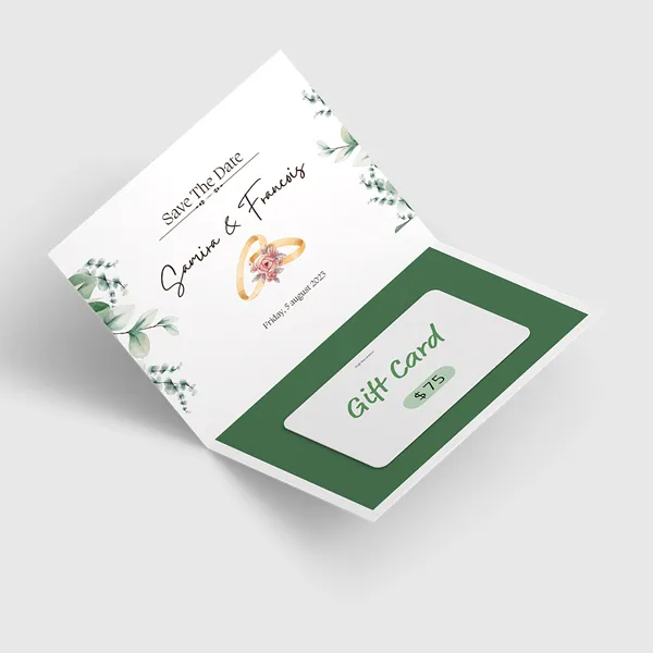 Cards with Gift Card Holder (Slits) Greeting Cards