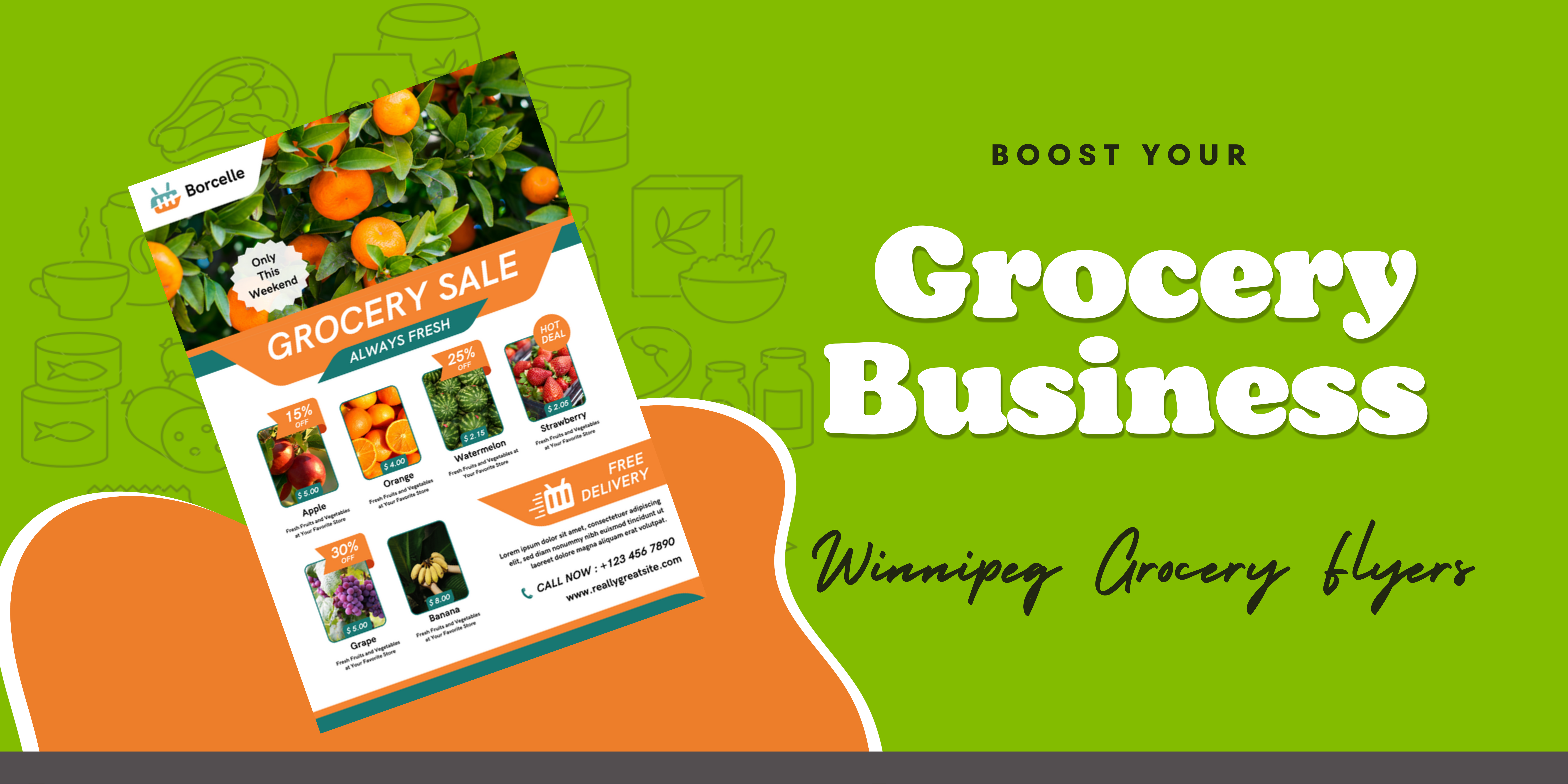 Boost Your Grocery Business with Effective Winnipeg Grocery Flyers