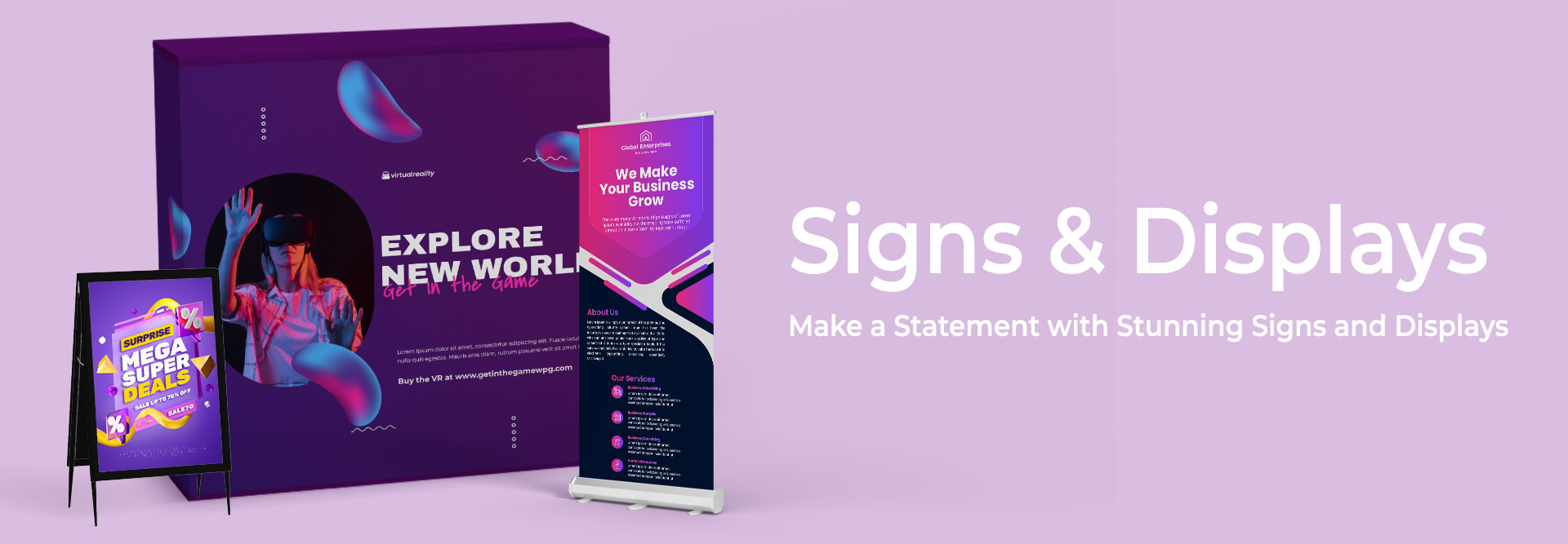 Large Format Signs & Displays | PrintPro