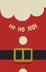 Design 024 - Ho Ho Ho 8.5"x5.5" Devant