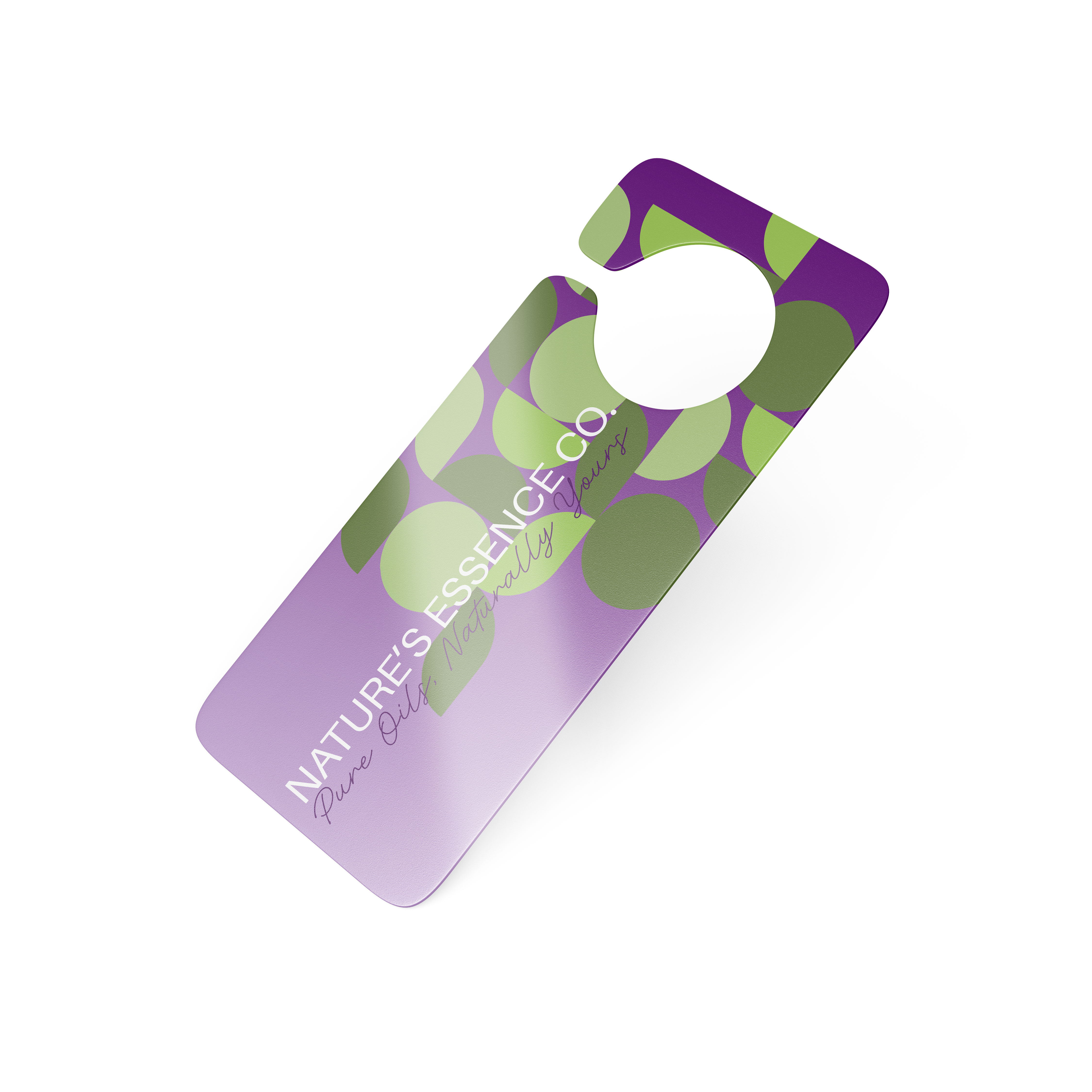 Glossy Door Hangers (rounded corners)