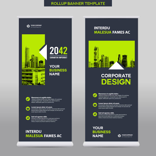 RollUp Banner Template