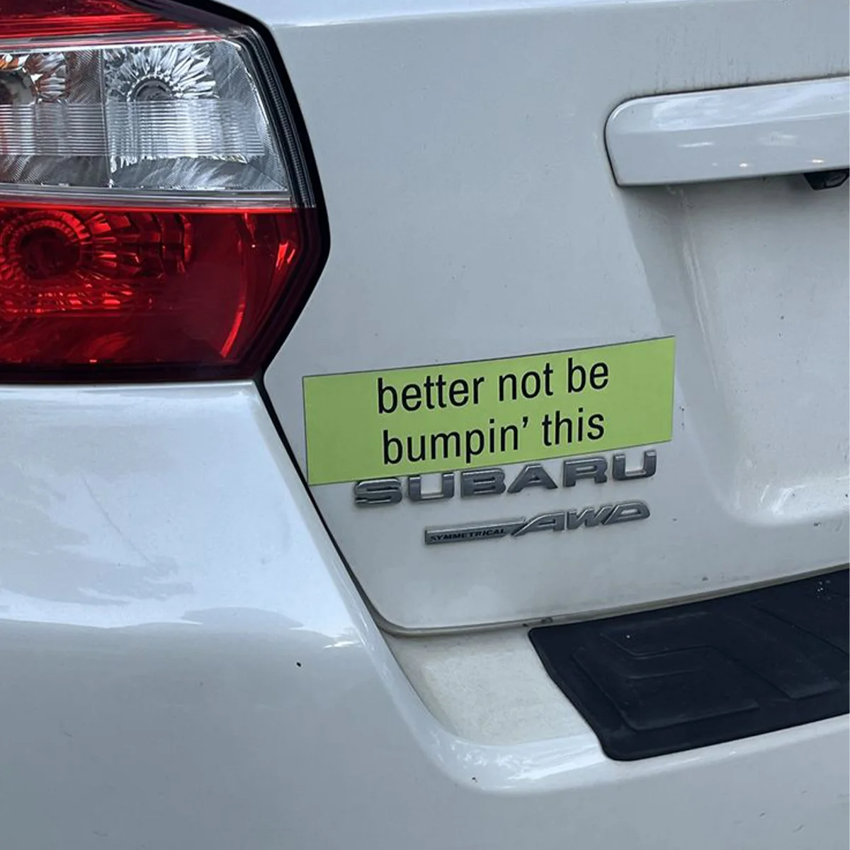 Sample Bumper Stickers