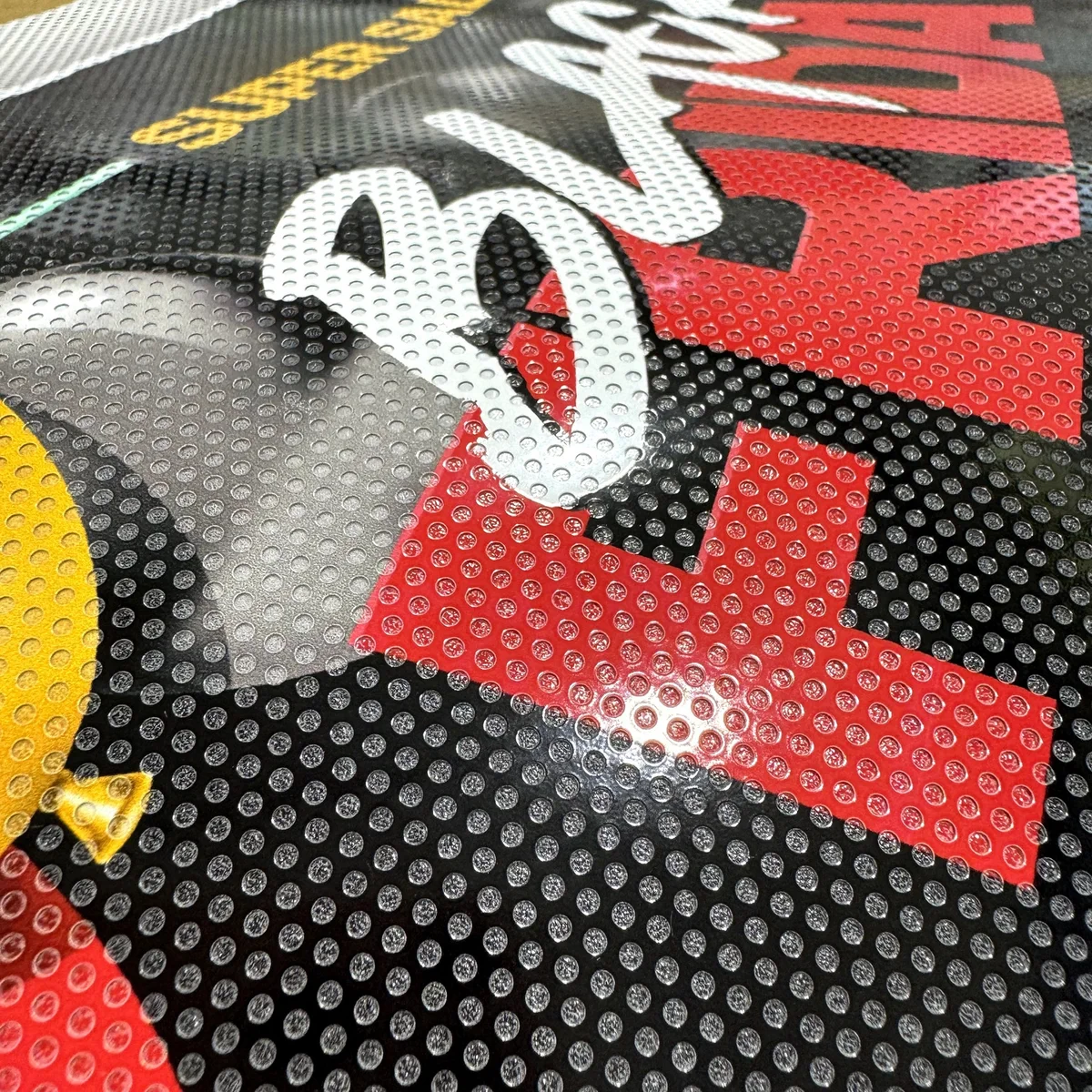 Sample Perforated Window Film for Vehicle 6