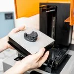 Resin 3d printing black abs