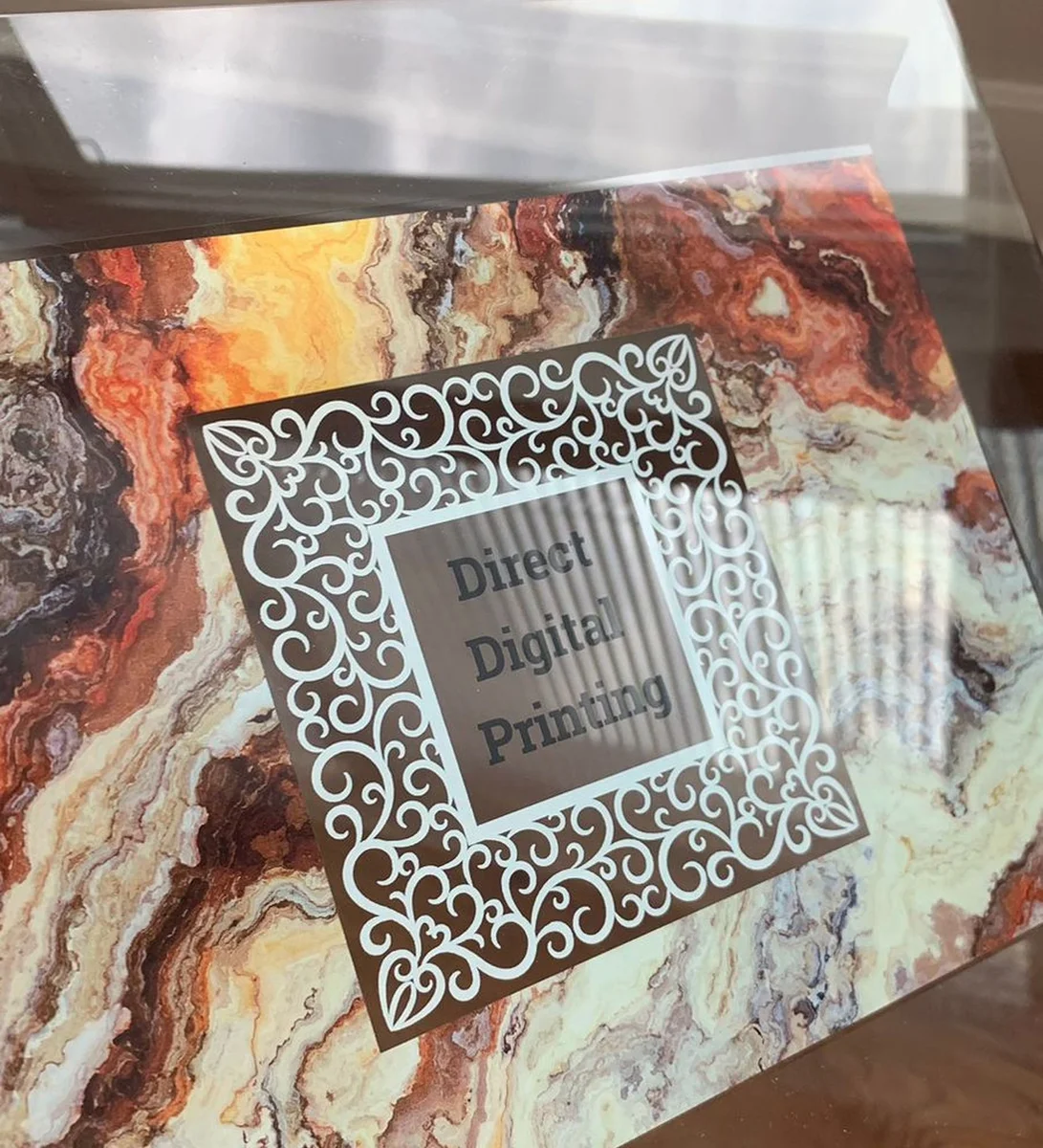 Direct Printed Glass