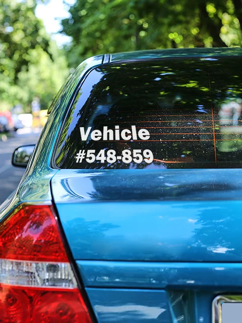 custom window stickers